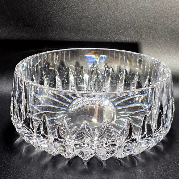 Gorham Other - Gorham Althea Serving Bowl 6.25" lead crystal vtg luxury servingware 1980s